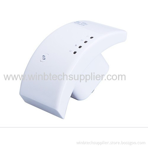 Wireless-n Wifi Repeater 802.11n/b/g Network Router Range Expander 300m 2dbi Antennas Signal Boosters 